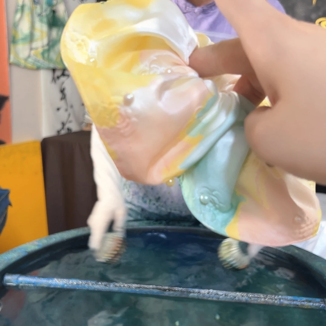 428精品圆饼发圈手作