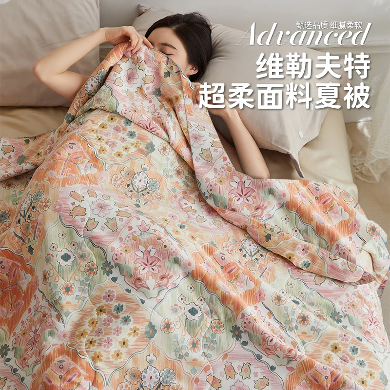 【十一周年】维勒夫特！莫奈夏被/可水洗棉花被