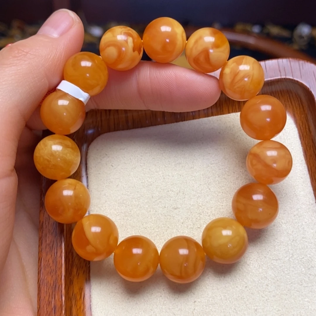 【闪购商品】蜜蜡手链未镶嵌手串