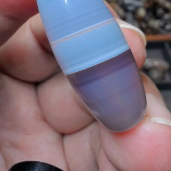 玛瑙/玉髓裸珠_ HEIMORI 天然天珠