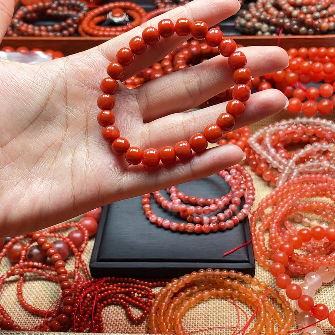 手链未镶嵌南红玛瑙