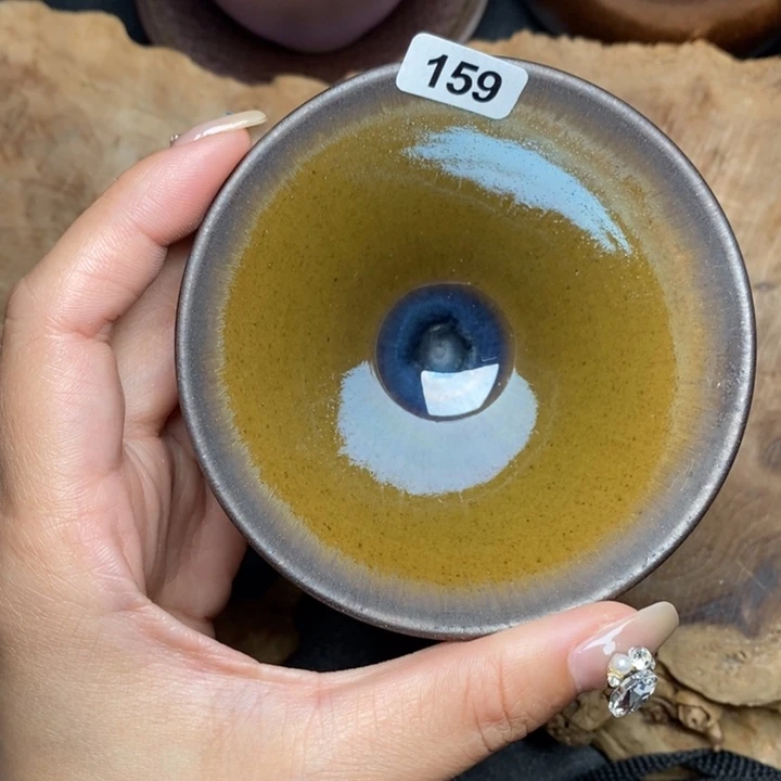茶盏建窑建盏主人杯159
