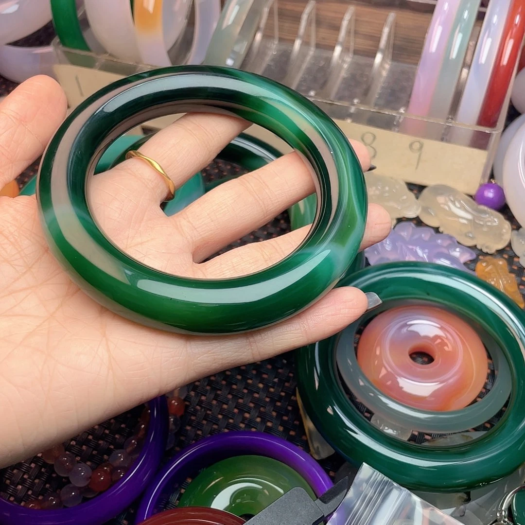 玛瑙/玉髓合金手镯