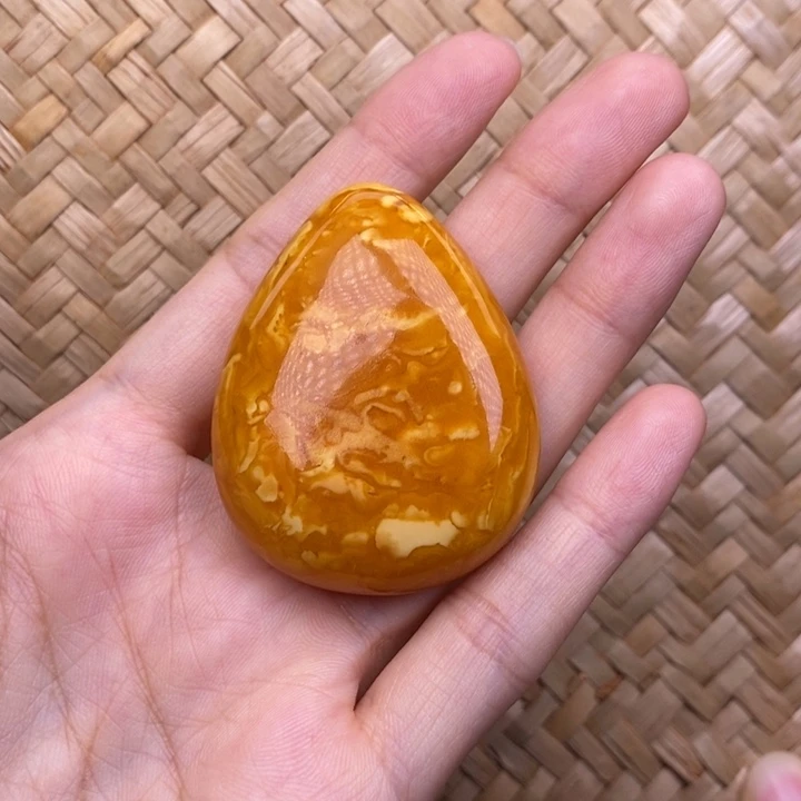 琥珀未镶嵌裸石蜜蜡M