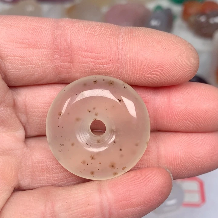 玛瑙/玉髓颈饰未镶嵌N****