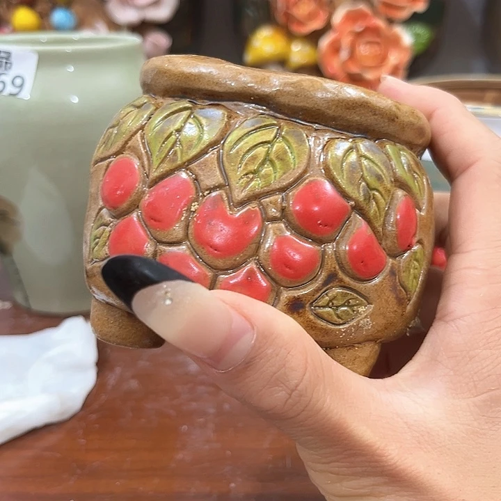 红陶粗陶多肉花盆