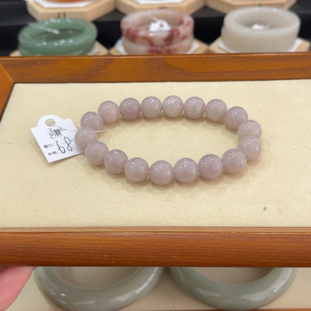 未镶嵌手镯石英质玉