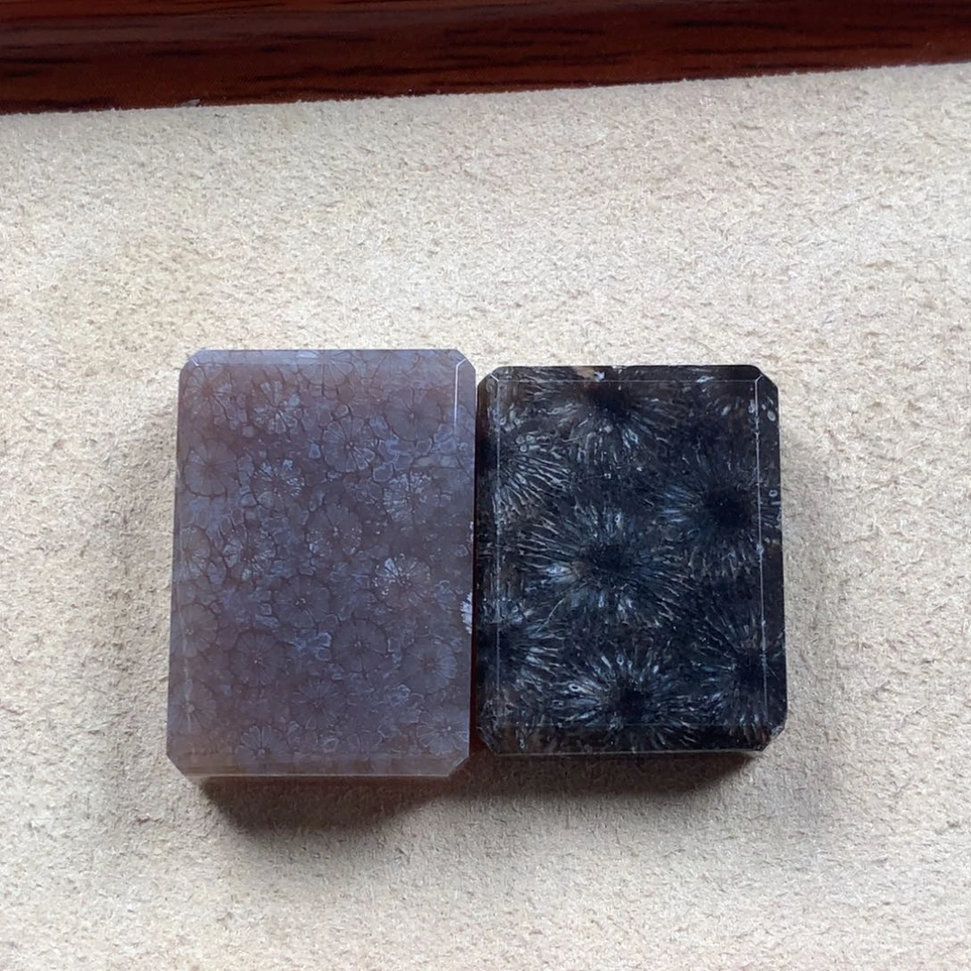 未镶嵌上新吊坠30/个，可挑。03硅化珊瑚（珊瑚玉）