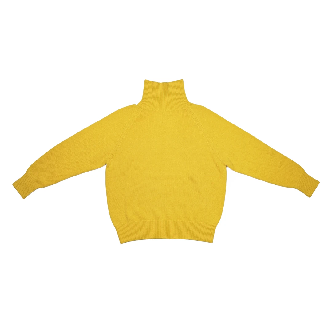 秋冬高领纯羊绒毛衣