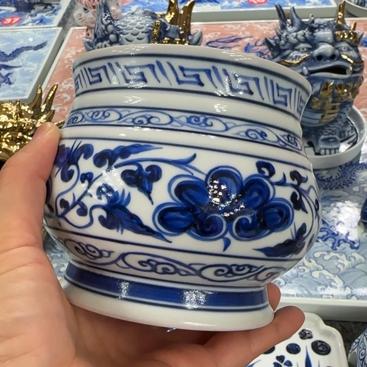 凡***子景德镇手工手绘陶瓷