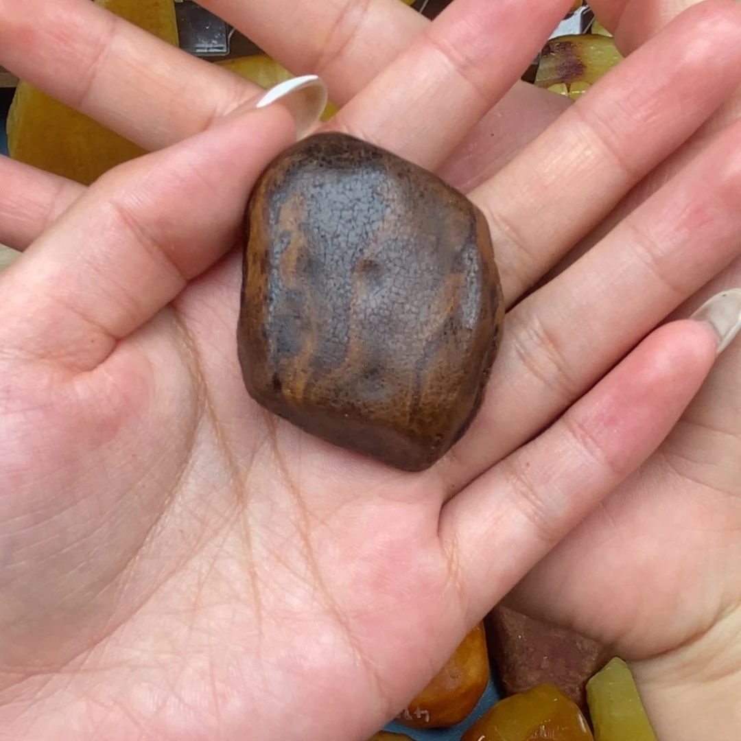 S***a定制琥珀未镶嵌蜜蜡原石定制