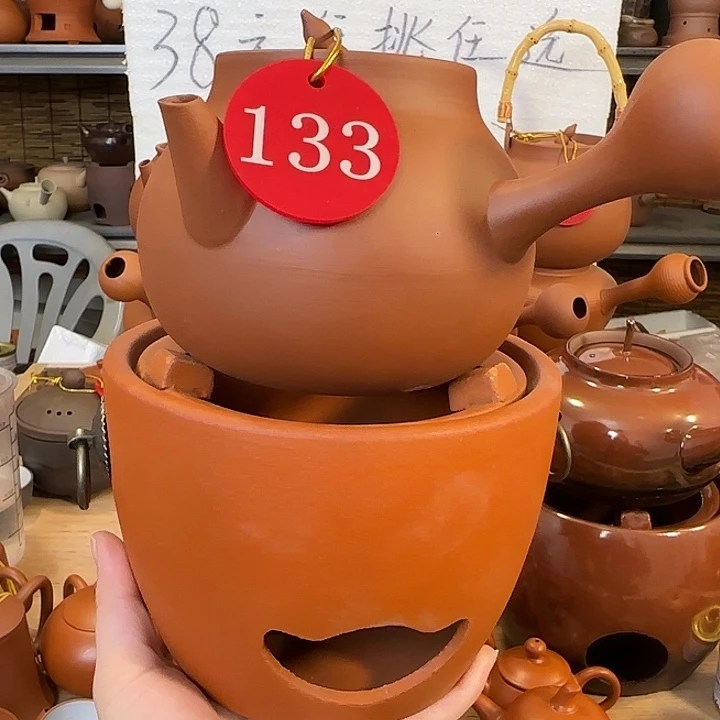 朱泥元宝炉➕葫芦壶800毫升左右一套