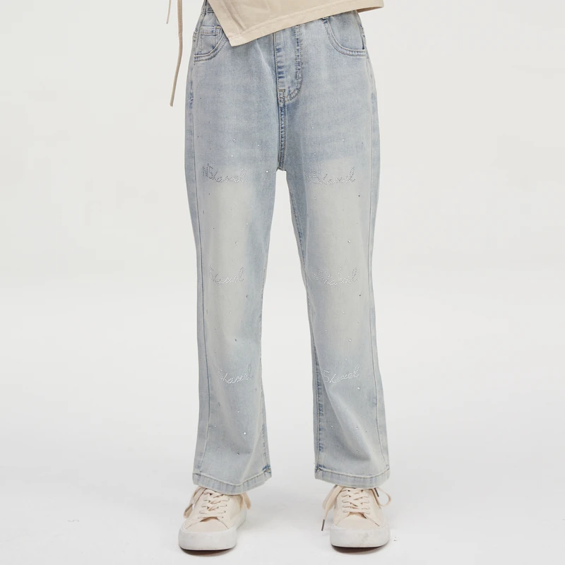 【618】多多一上女大童夏莱赛尔垂感牛仔单裤（140-170码） 2270A00X