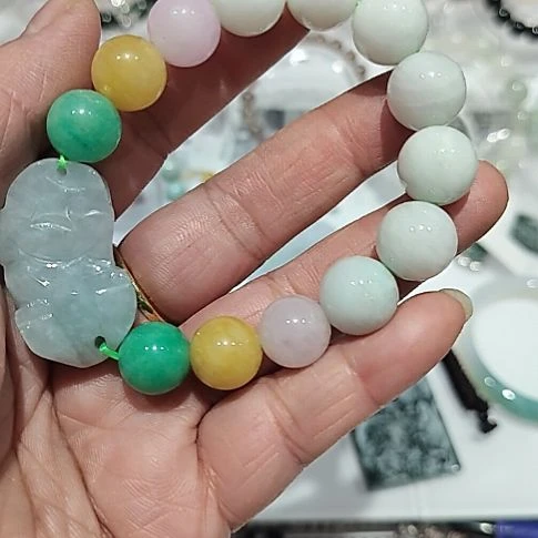 翡翠未镶嵌手链天然缅甸翡翠A货手镯