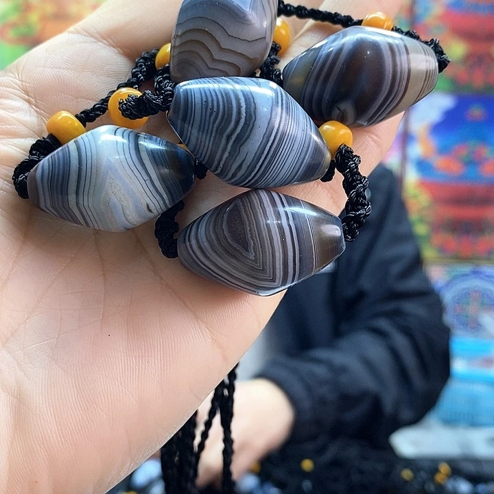 玛瑙/玉髓未镶嵌颈饰169多样性发其一