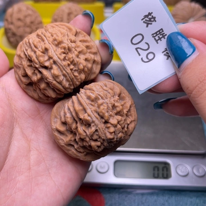 把件文玩核桃四座楼44.029