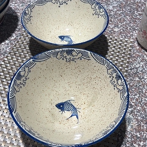 微瑕，不能明火，长度20高度8，2个斗笠碗
