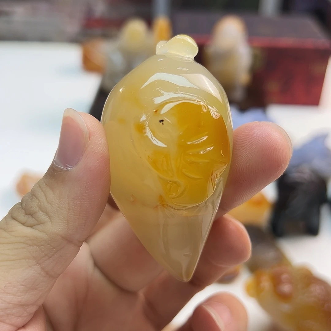 玛瑙/玉髓合金颈饰