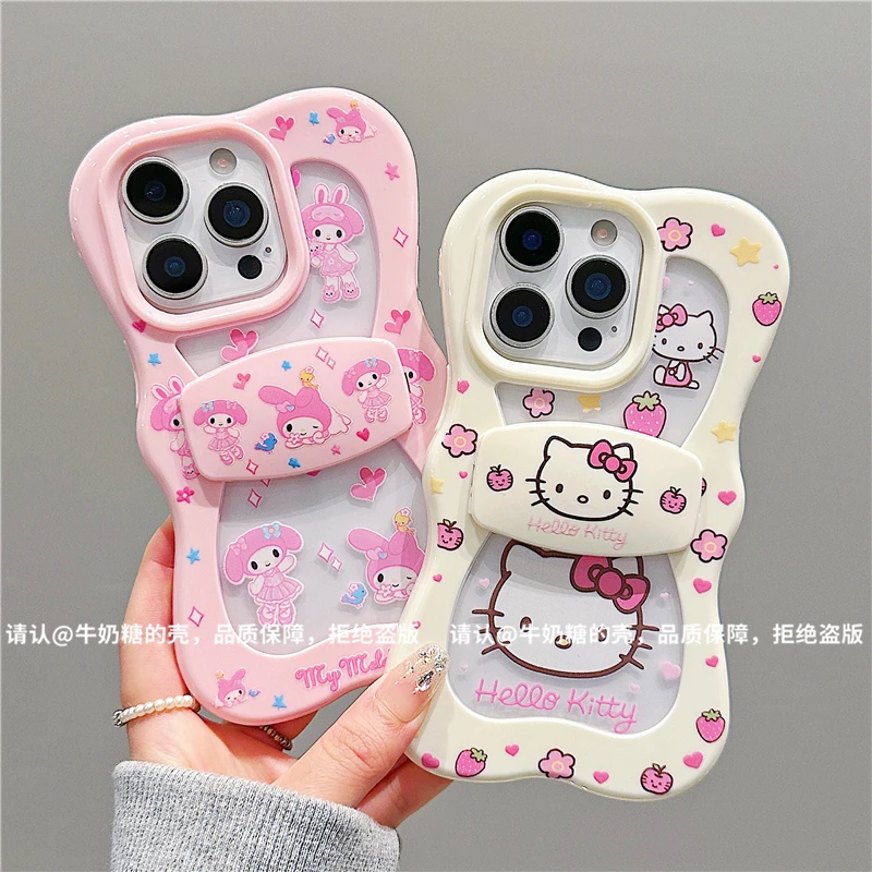 蝴蝶结支架适用苹果16/iPhone手机壳15防摔14/13/12promax爆款潮