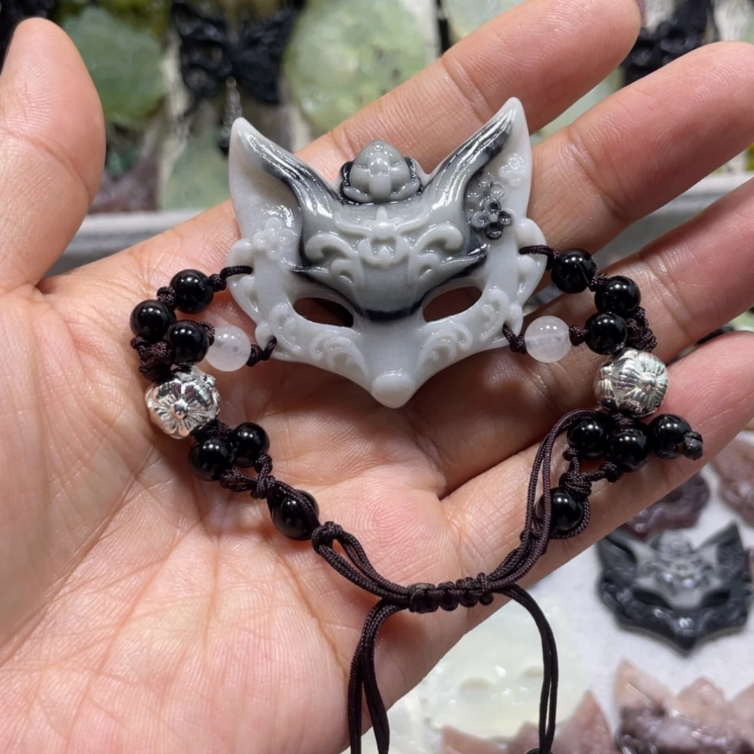 【闪购商品】岫玉颈饰未镶嵌3手牌