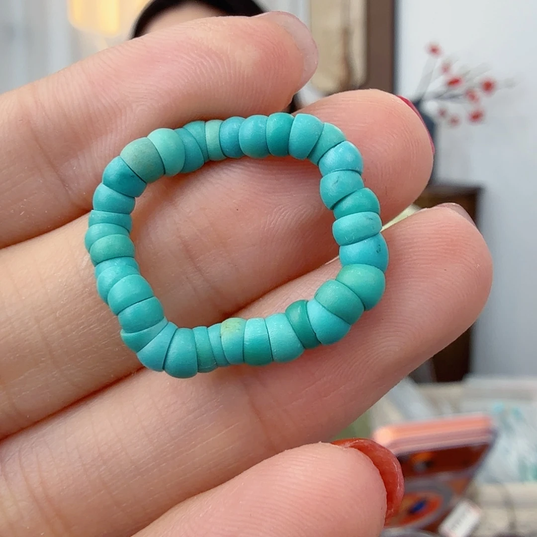 绿松石未镶嵌挂件