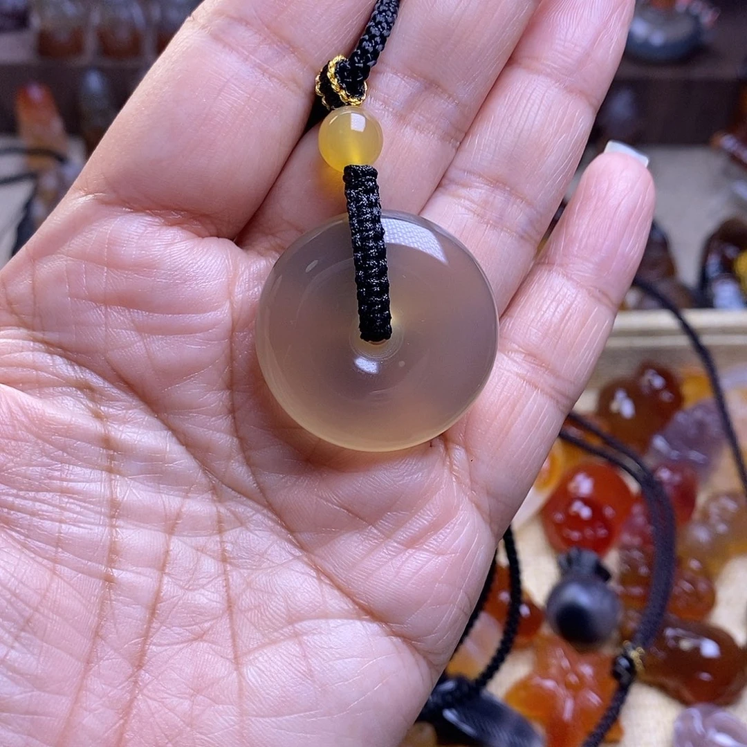 玛瑙/玉髓未镶嵌颈饰