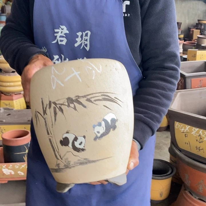 紫砂花盆紫砂艺术
