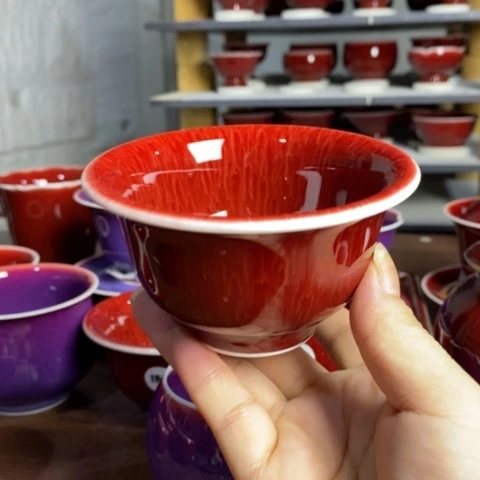 【闪购商品】景德镇名陶坊原矿郎红