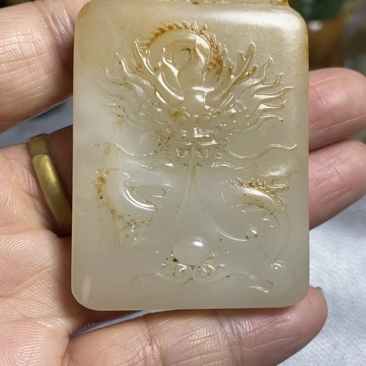 和田玉（糖玉）颈饰未镶嵌用****6
