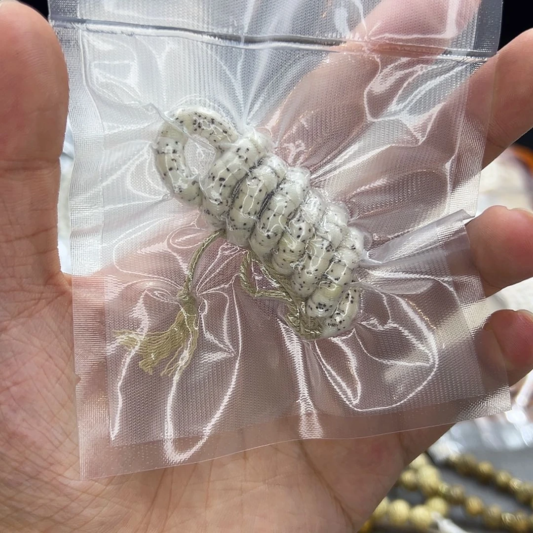 手串星月菩提卡6mm大肠原生态原白