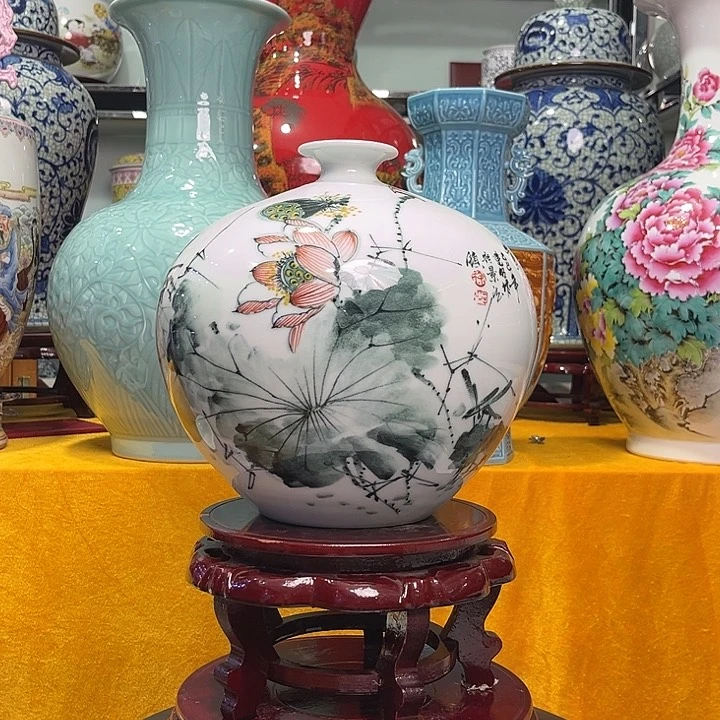 景德镇陶瓷花瓶摆件