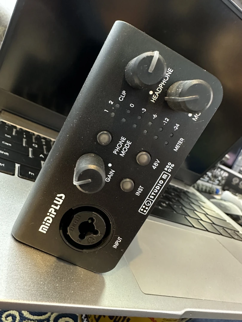 99新  直播声卡 Midi plus otg