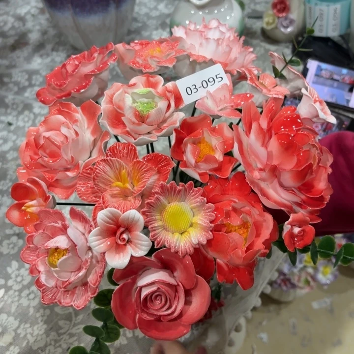 395 满20发陶瓷花爱退拉黑