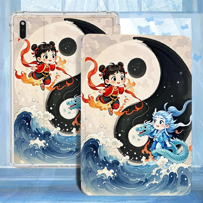 苹果iPad11代防摔保护壳A3354透明ipad air11m3可爱Air7皮套子A16