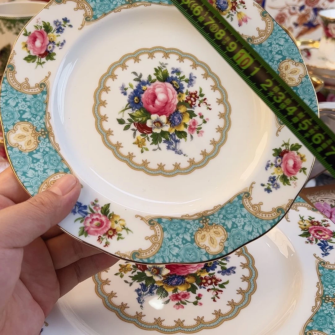 杯欧洲咖啡杯瓷偶摆件系列