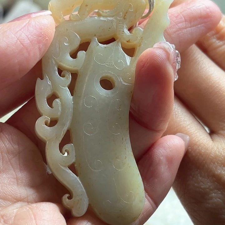 和田玉挂件未镶嵌送*归