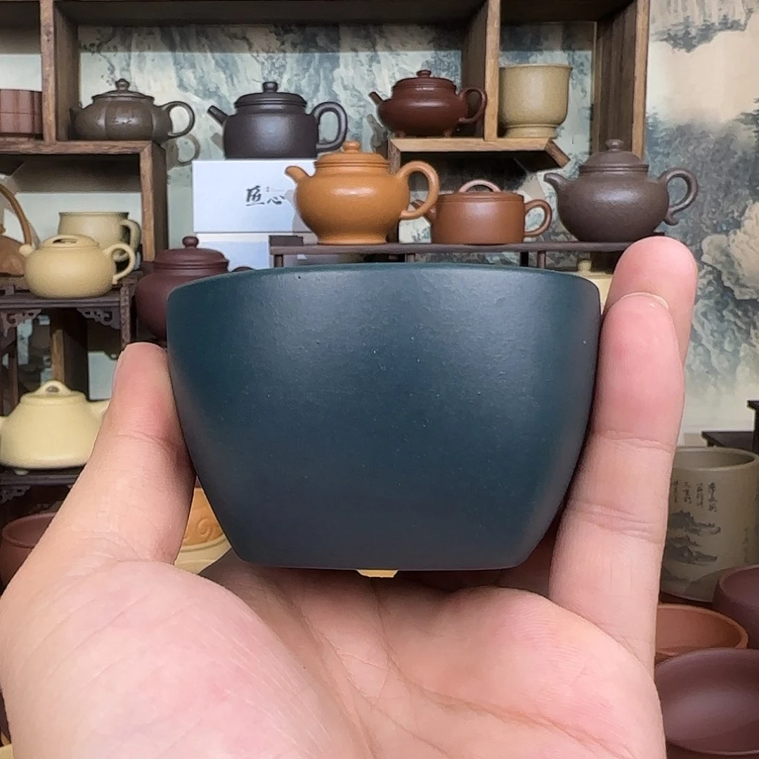茶杯紫砂宜兴紫砂主人杯