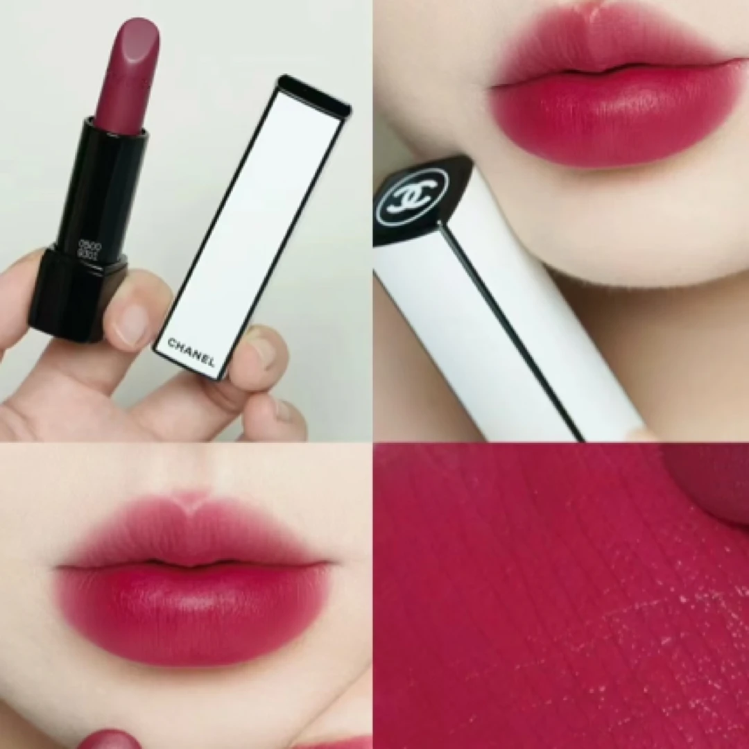 Chanel香奈儿2024新品限定白管口红唇膏丝绒哑光白昼之夜05#