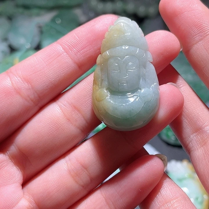 颈饰未镶嵌翡翠天