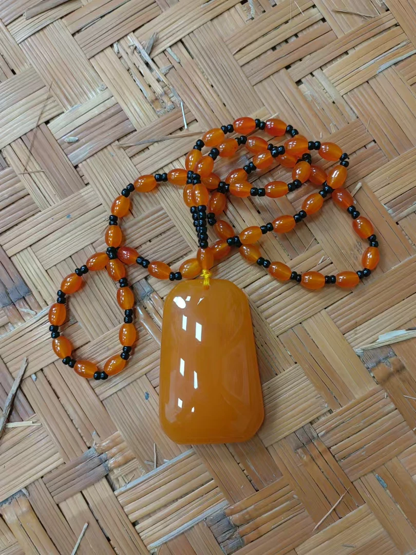 【抖音闪购】唐总专属心意链接蜜蜡手串无事牌