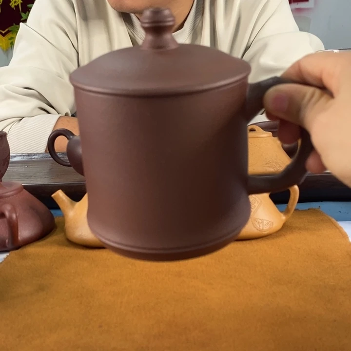 紫砂茶壶公*4底槽清盖杯