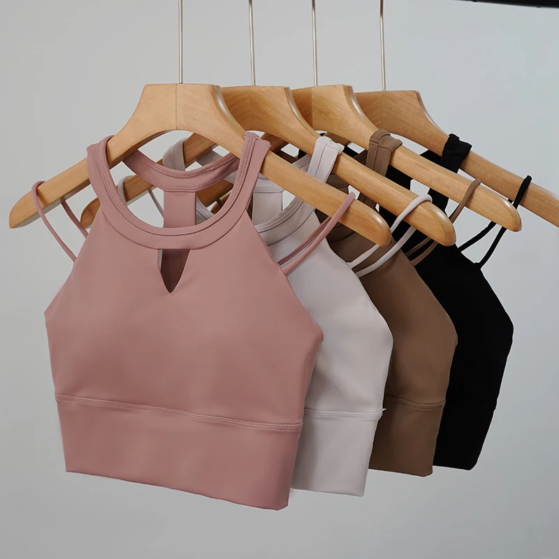 瑜伽服挂脖背心LUWX-1002W