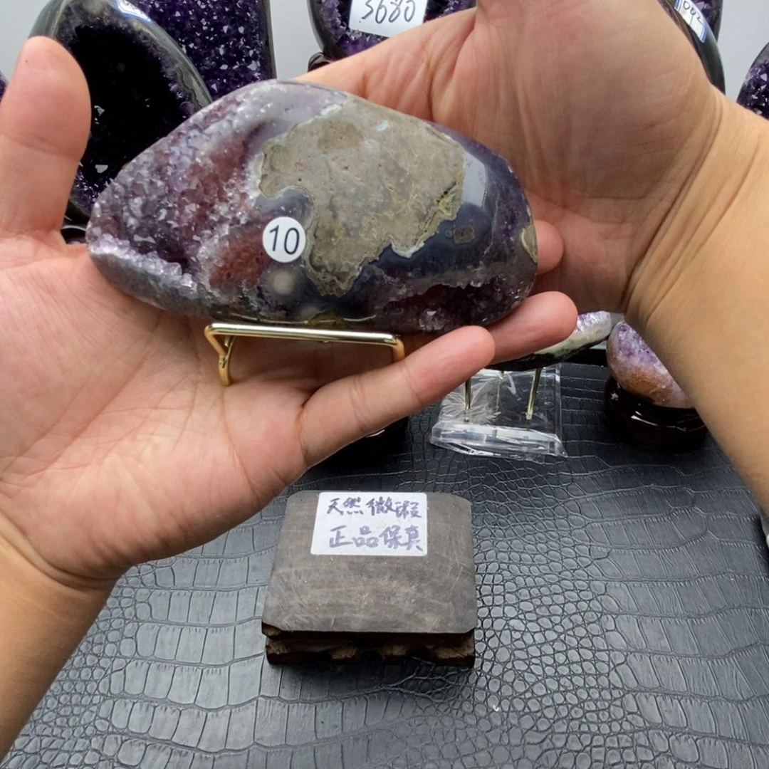 大型摆件（非配饰）紫晶未镶嵌