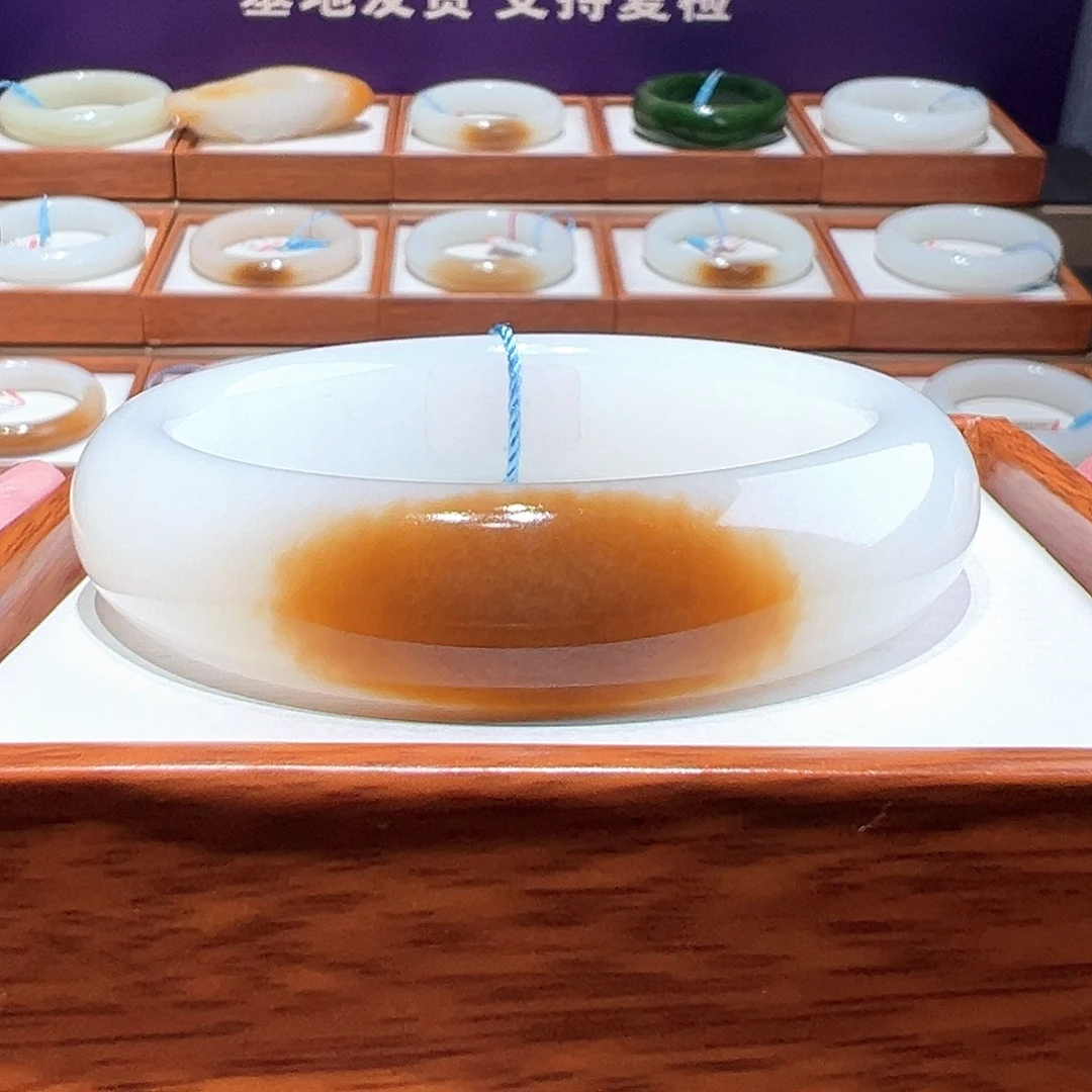 和田玉手镯 56 57未镶嵌