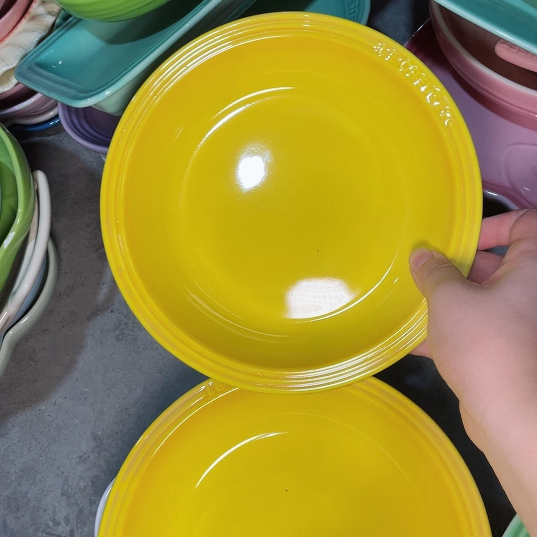 瓷片微瑕陶瓷餐具2个装