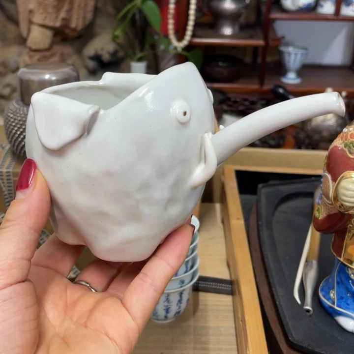 瓷中古艺术品摆件