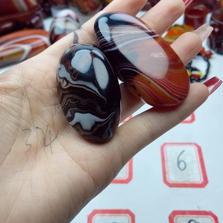 玛瑙/玉髓珠宝奇石未镶嵌爱*孓