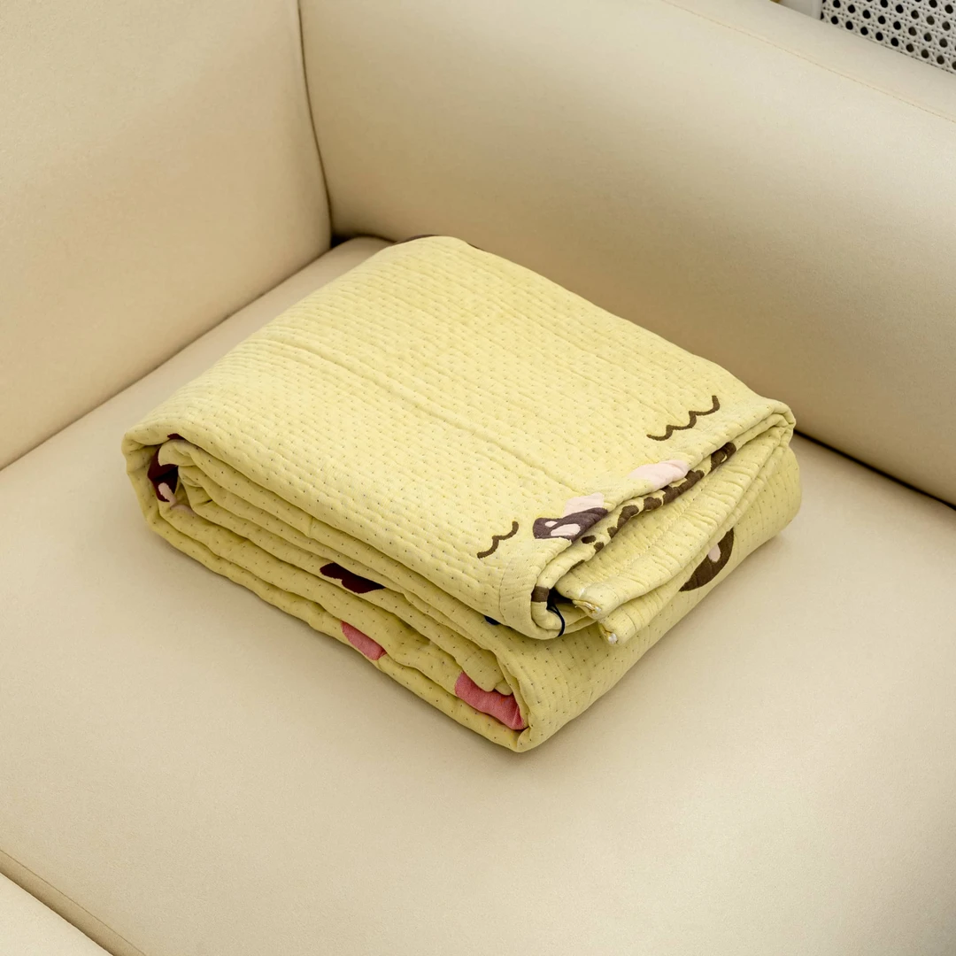 【京かわ会社】泡芙被小鹿黄1.5*2（新）