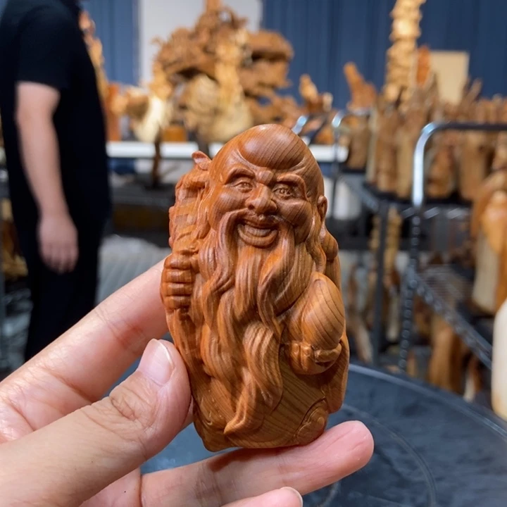 柏木（崖柏）手把件