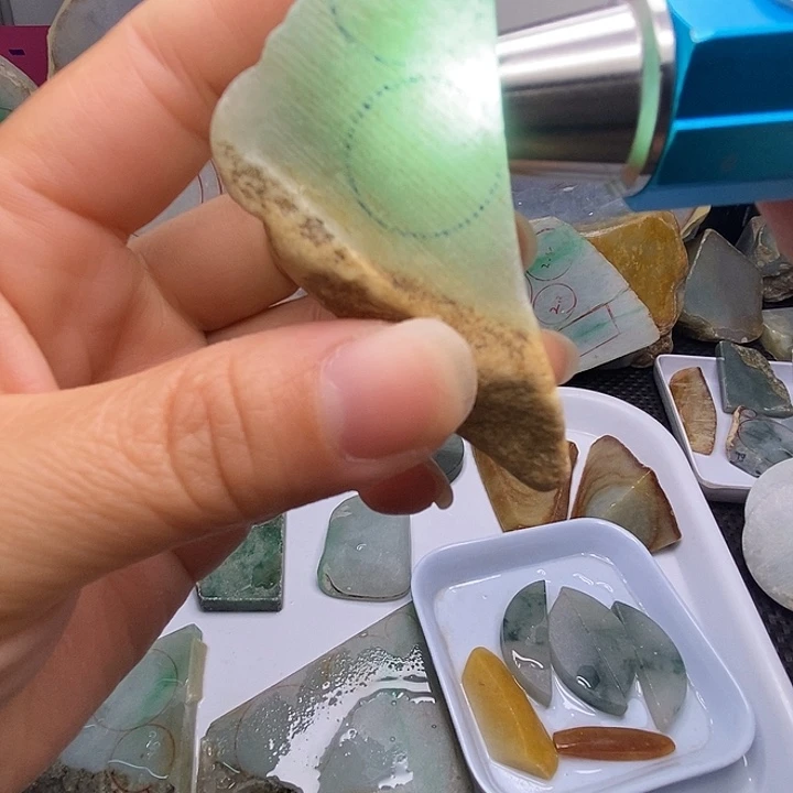 翡翠散珠缅甸翡翠37